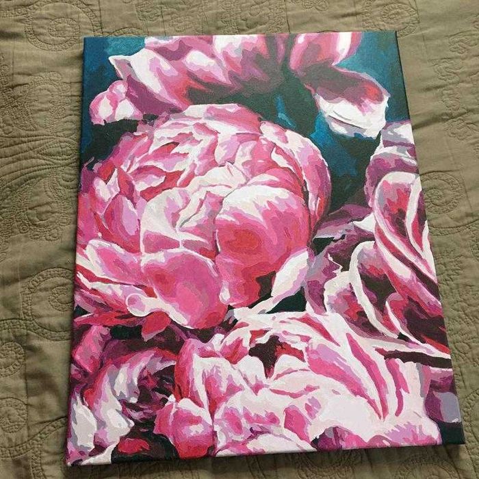 картини за номерами " півонії"