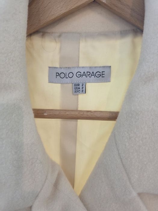 Женское пальто POLO GARAGE, молочное, размер S (EUR 2)
