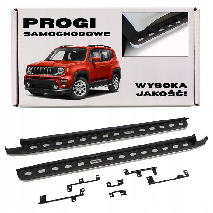 jeep renegade i bu 2015+ stopnie boczne progi samochodowe + śruby