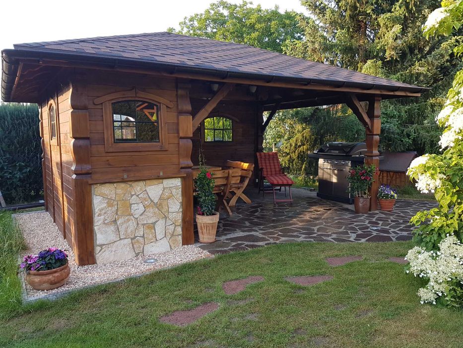 Altana prostokątna 5 x 3,5 m / Drewno KVH / Montaż w cenie