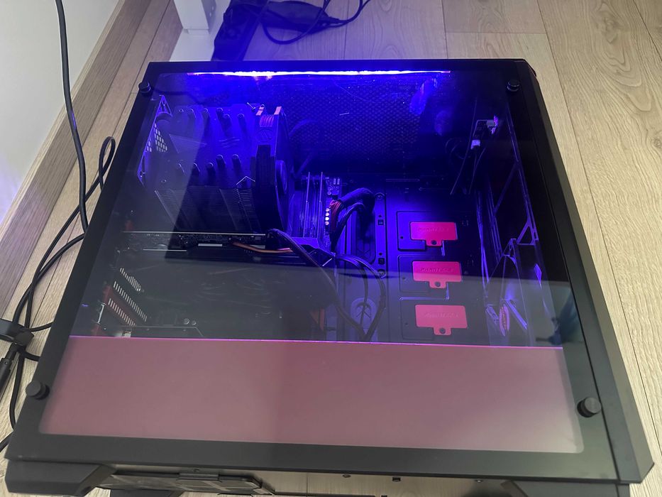 Komputer do gier Ryzen 5 1600 + GTX 1060 6GB | 16GB | SSD | WiFi 6 | Phanteks