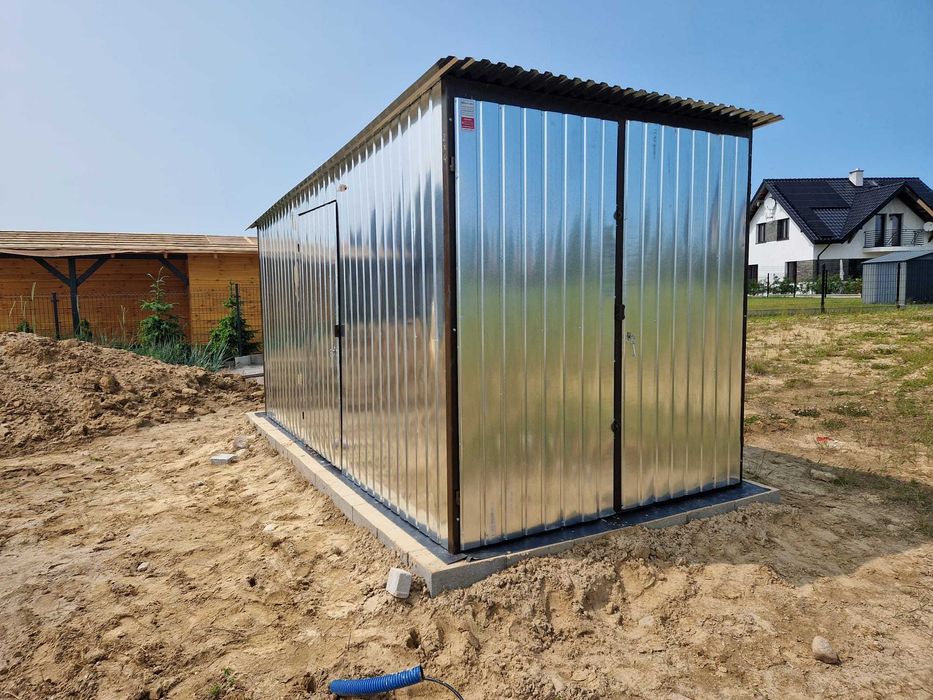 Garaż Blaszak Garaż blaszany Garaże blaszane 2x3 3x4 3x5 3x6 Garaż Kielce PRODUCENT