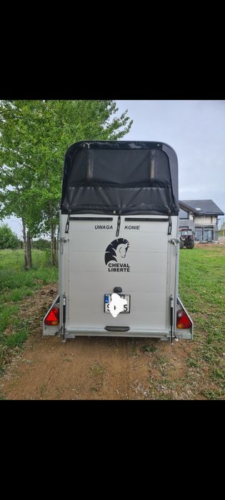 Przyczepa do przewozu koni ALU DMC 1600