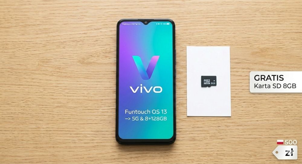 Vivo Y76 5G (V2124) | 8/128GB | Stan bdb | GRATIS Karta SD 8GB  | Kalisz