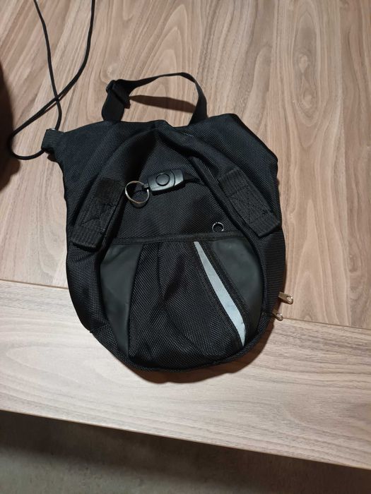 Bulsa de perna e luvas