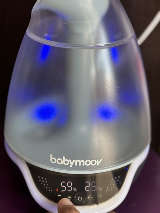 Babymoove Humidificador Silencioso Candeeiro de Noite