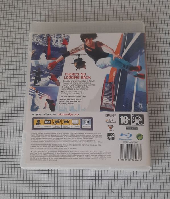 Jogo Mirrors Edge (ps3)