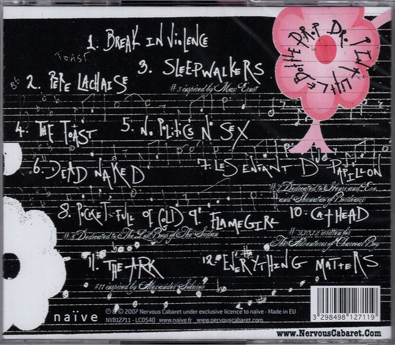 Nervous Cabaret - Drop Drop - CD