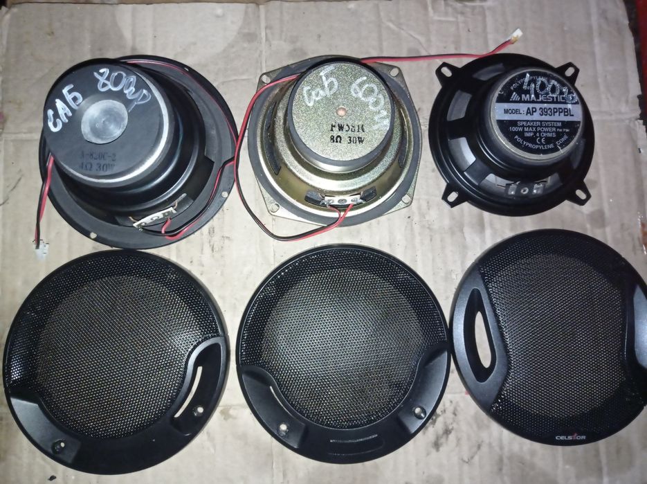 Сабвуфер, колонки PHILLIPS, динаміки