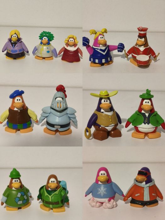 Club Penguin toys figurki Disney Jakks Pacific