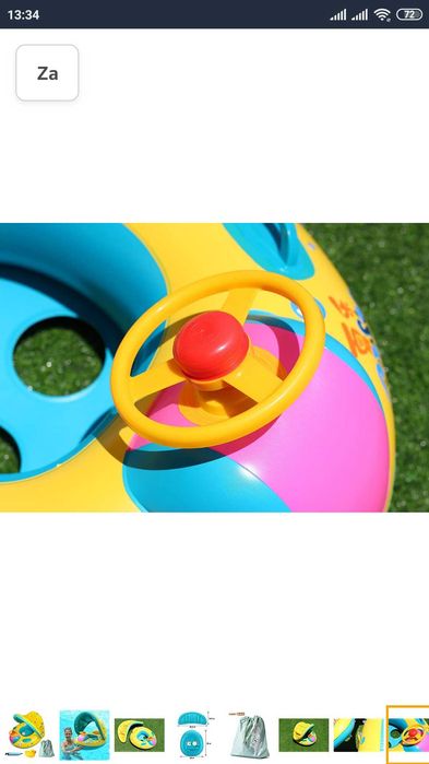 Koło dmuchane ponton Kółko Fotelik do pływania dla Dziecka Dzieci