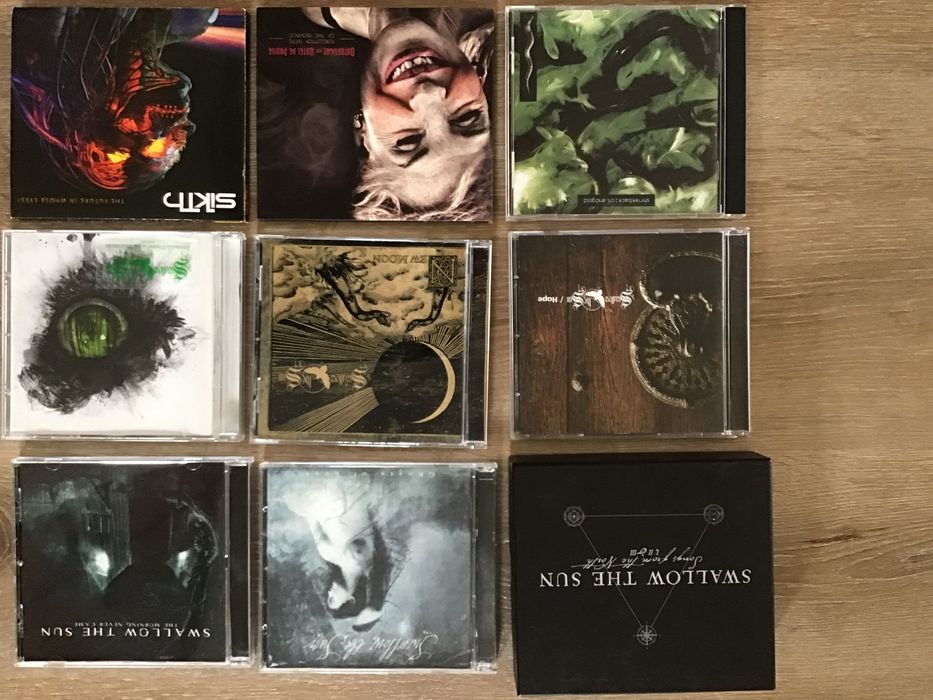 CDs novos metal e pop S+T