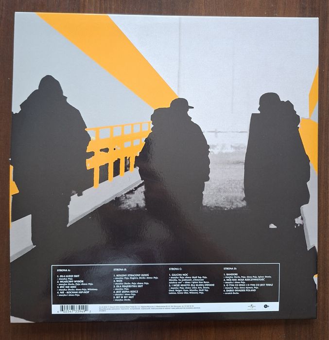 Peja Slums Attack Na legalu na winylu 2LP  2015r.