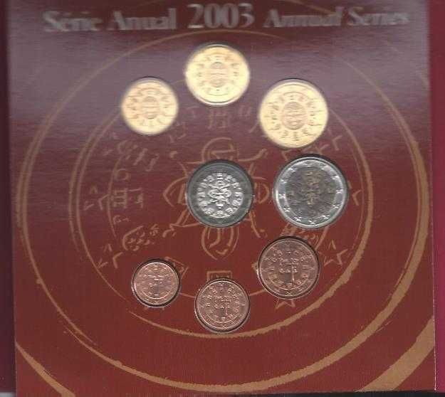 CARTEIRA  ANUAL  BNC  EUROS 2003 PORTUGAL