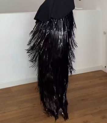 Zara sukienka z cekinami rozmiar S