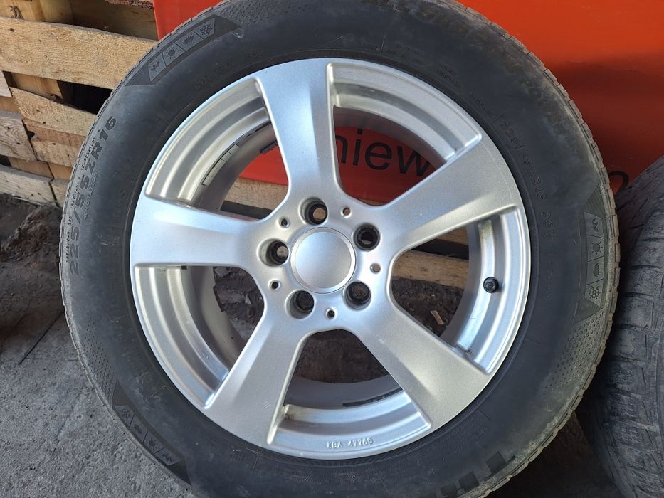 Alufelgi 5x112 16 cali ET45.5 Audi A4 A6 MERCEDES W204 W212 W220 koła