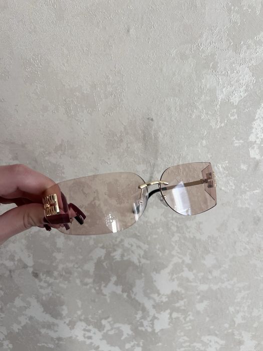 Окуляри MIUMIU оранжевого кольору