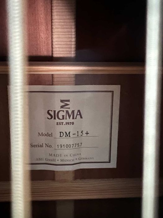 Sigma guitarra clássica