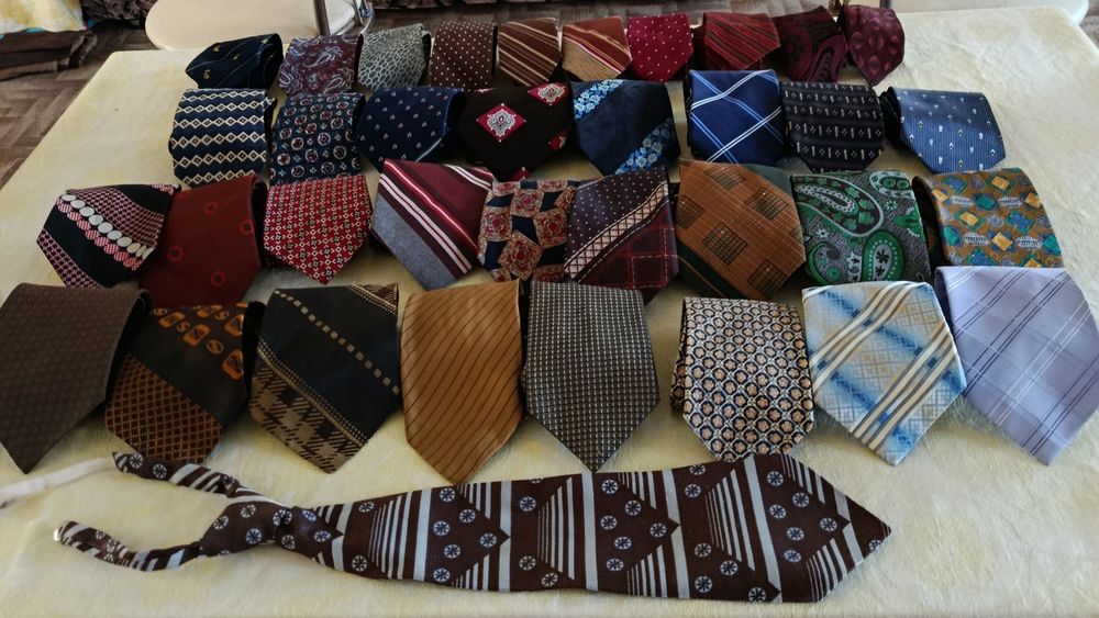 Галстук мужской  советская классика