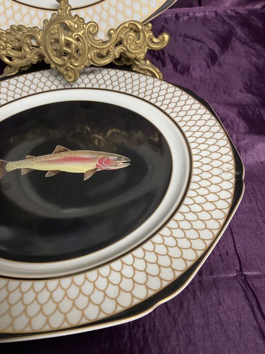 Pratos truta americana edição limitada 27 cm unidade