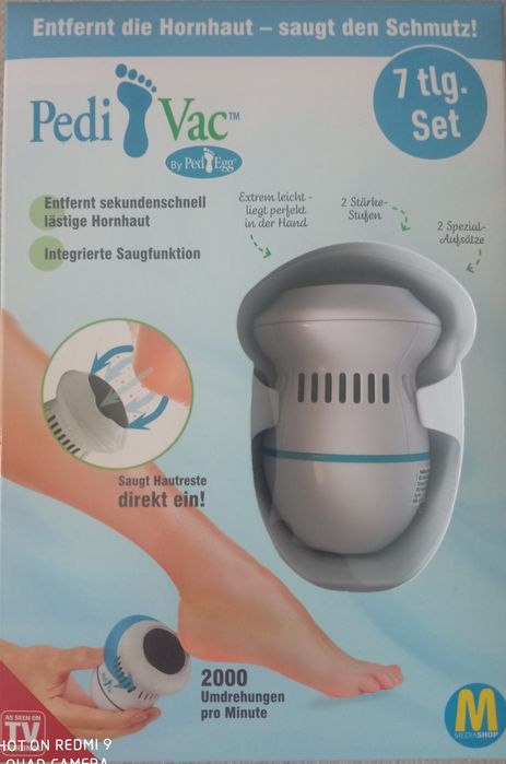 Elektryczny pilnik do stóp na USB