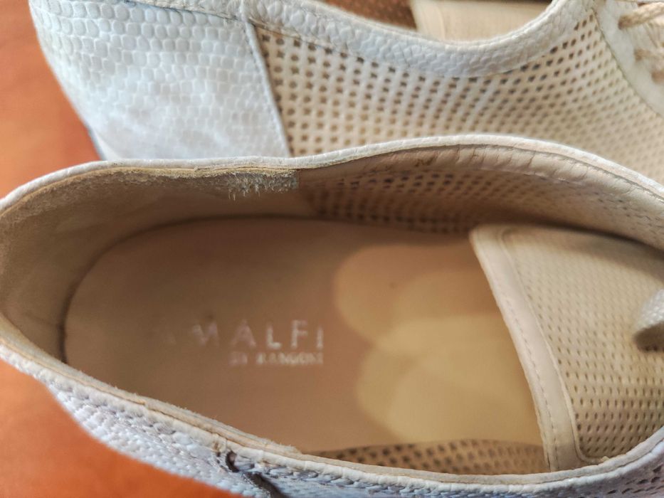 Piękne buty sportowe sneakersy skóra Premium 11 Amalfi by Rangoni