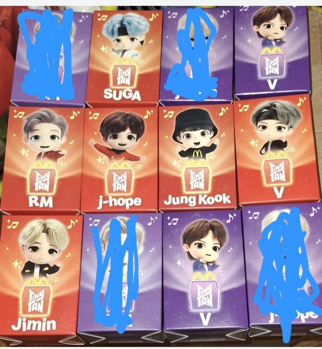 BTS хепи мил макдональдс