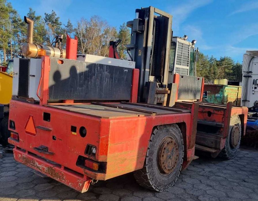 Wózek widłowy Sztaplarka * KALMAR IRON DFQ boczny 18 ton * import RFN