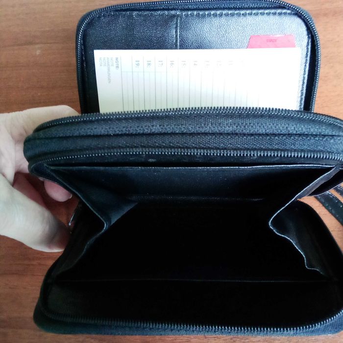 Шкіряна барсетка для діловоЇ людини + подарунок