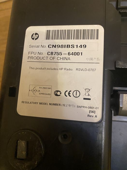 Принтер на запчастини.