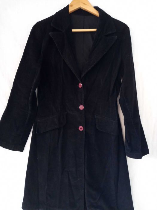 Casaco bombazine comprido  M
