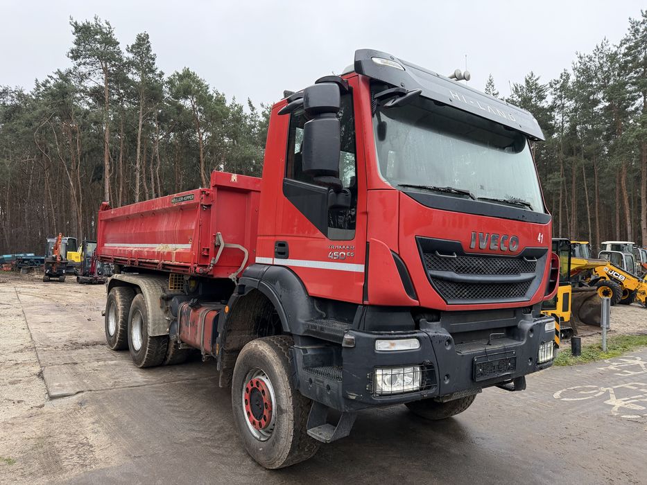 Iveco Trakker 450 E6  6X6 Wywrotka Hydro burta Kiper