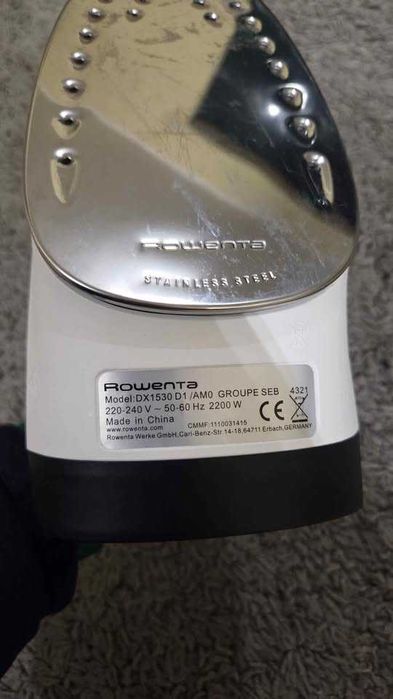 Ferro a vapor Rowenta