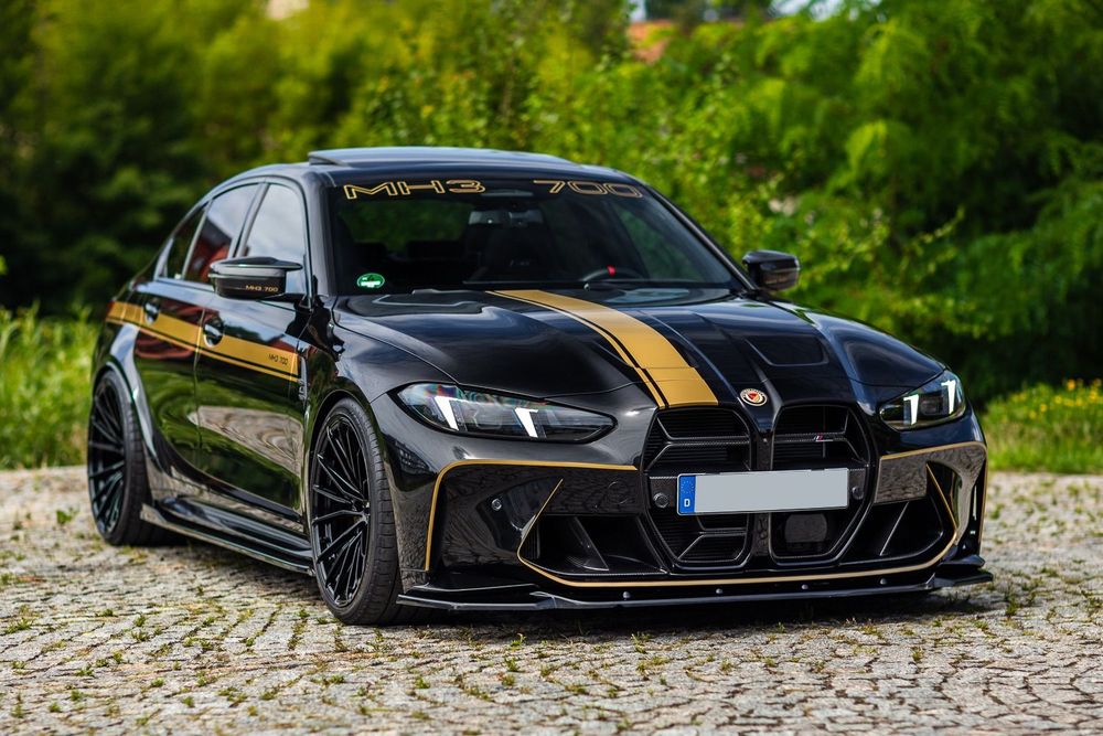 BMW M3 25r LIFT Manhart MH3 700 720ps 900nn 2xMonitory Carbon FUL zamiana