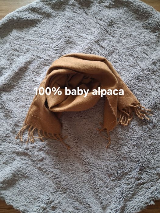 Cieply dlugi szalik alpaca
