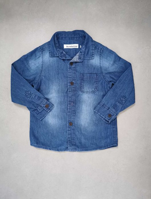 Elegancka koszula a'la jeans 98
