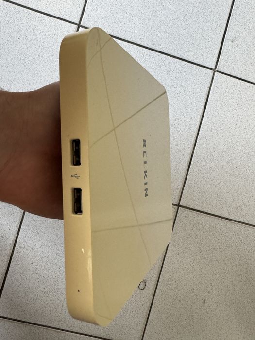 Hub splitter USB 2.0 Belkin Mac Mini 4 porty Zasilany