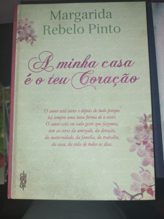 Livro "A minha casa é  o teu coração"