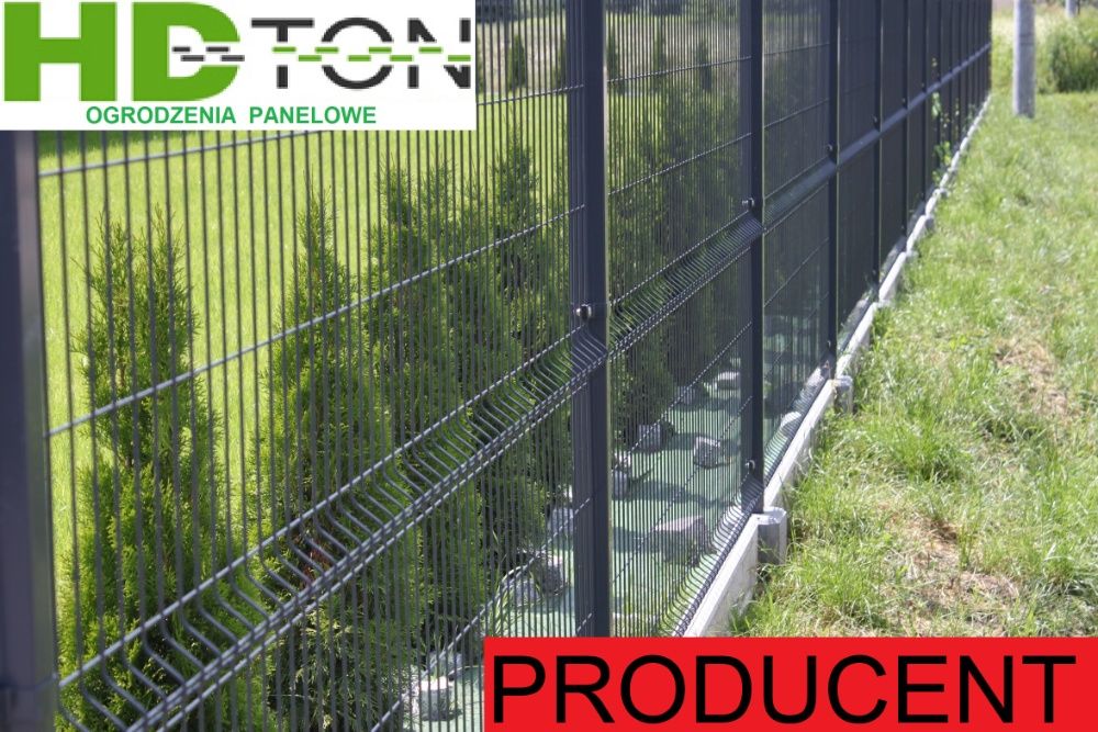 Ogrodzenie panelowe Panele ogrodzeniowe 52zł/mb brutto BRZOSTEK