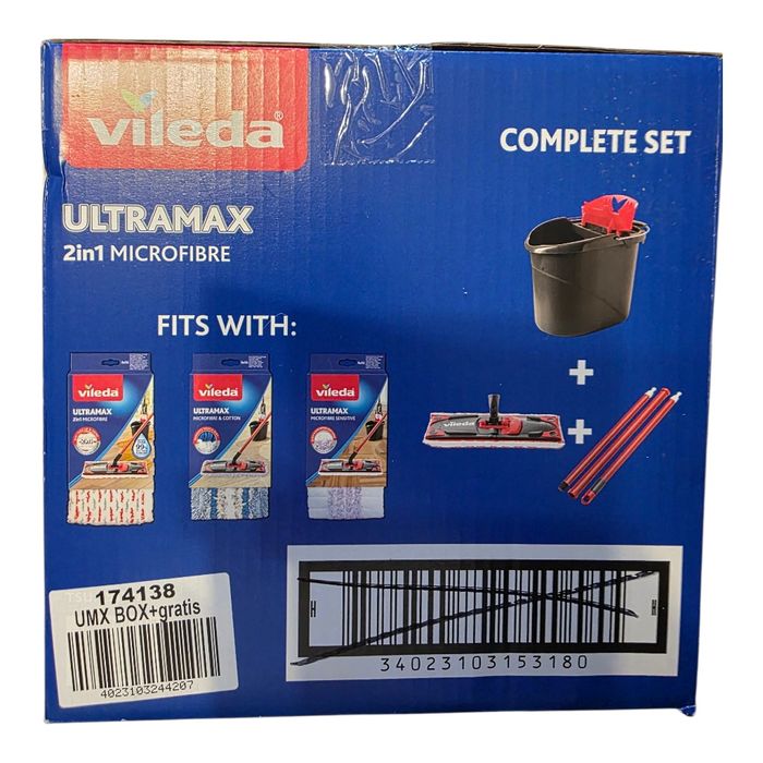 Zestaw Mop Vileda Ultramax 2in1 Microfibre + gratis