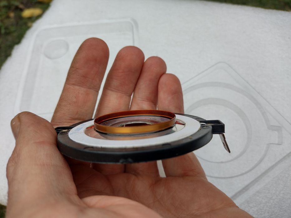 1шт 16 ом мембрана диафрагма beyma cp21 cp21f cp22 25 вч динамика супе