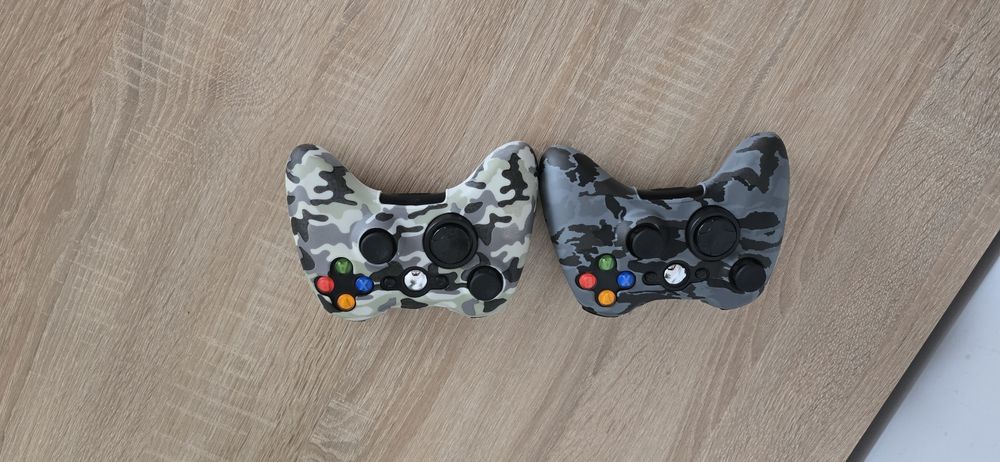 Gry Xbox 360 i dwa pady
