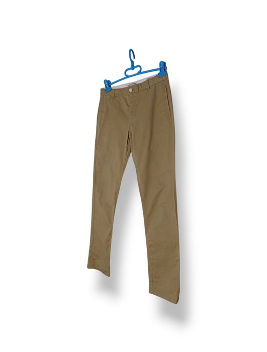 Beżowe spodnie chinosy regular slim Scotch & Soda r.14