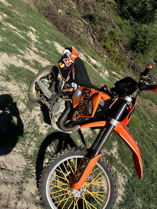Ktm exc 450 , ano 2007