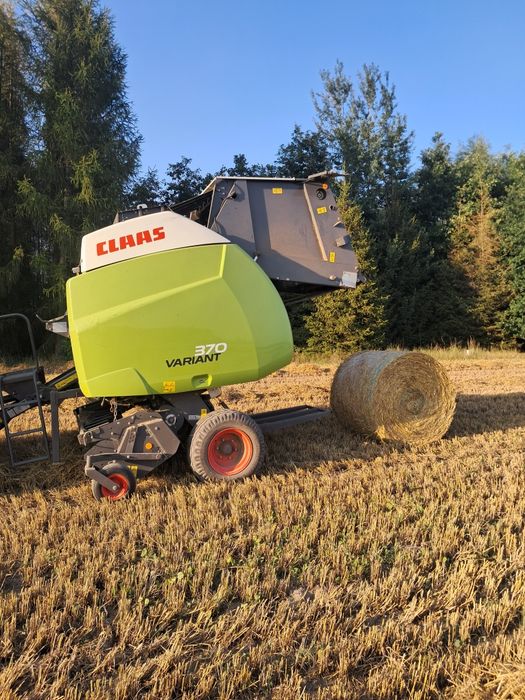 Prasa Case SV 1218 Claas Variant 370 Pasowa Lely Vicon Sipma Warfama