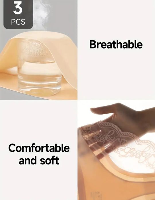 Жіночі трусики 3 пари XXL з мереживом