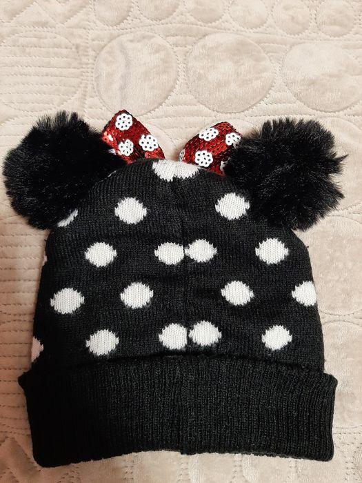 Czapka czapeczka zimowa myszka miki Primark