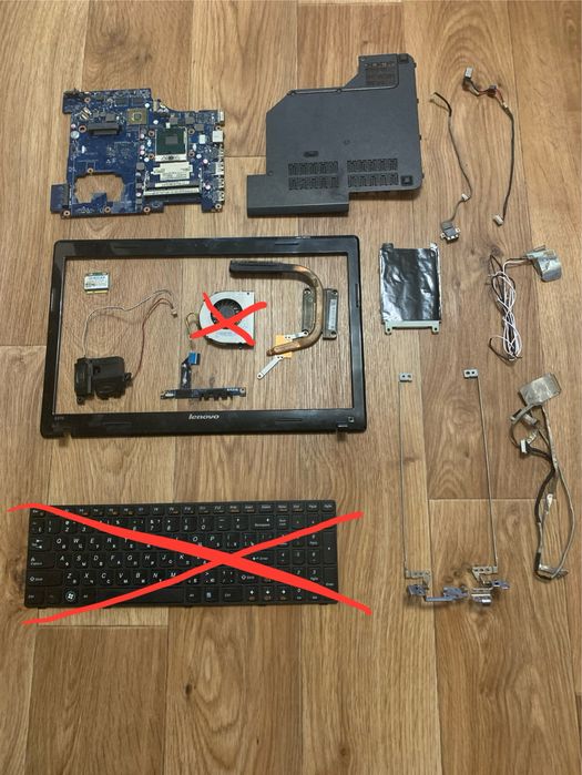 Леново G570 модель 20079 по запчастинам