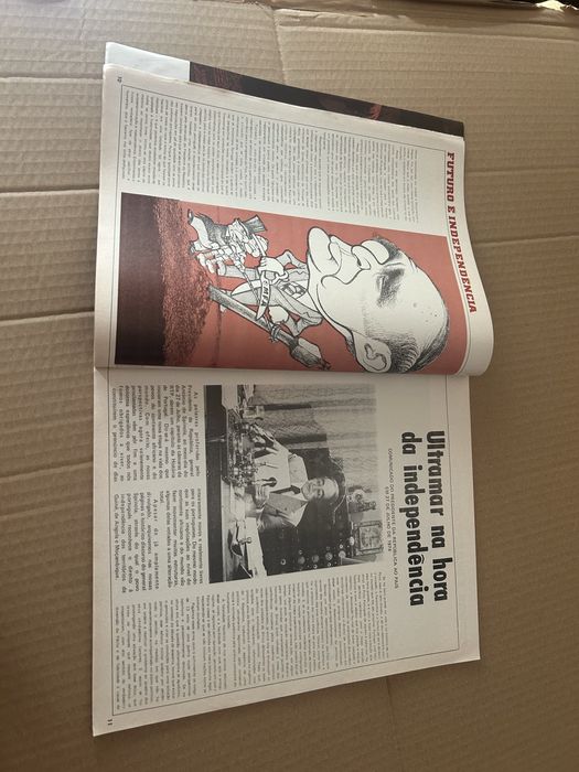 Revista Século ilustrado 1974 Futuro e Independência