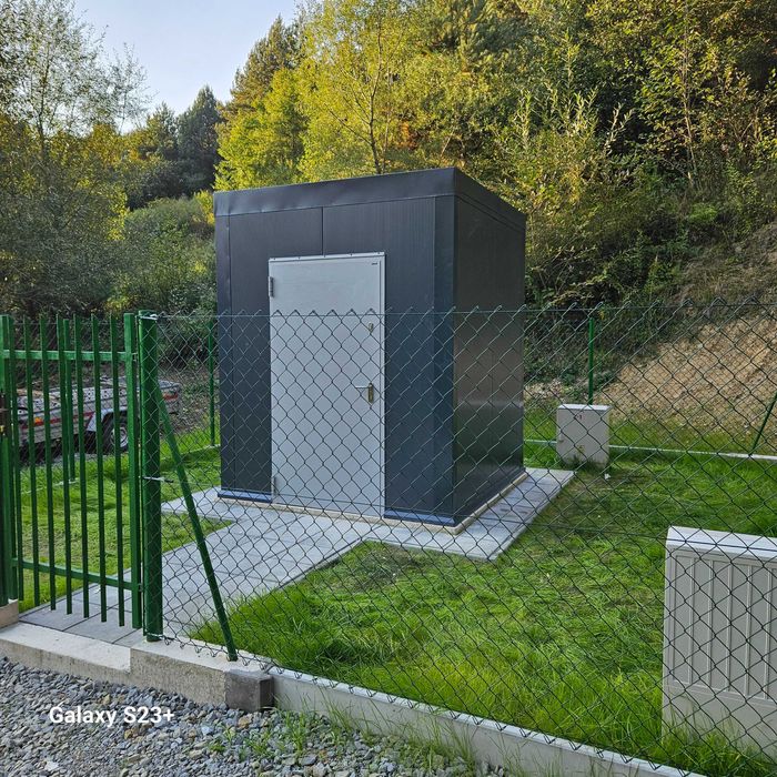 Pawilon Handlowy,Kontener,Kontener biurowy,magazyny,sklep,Montaż Płyt